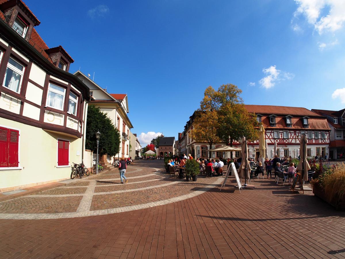 Gasthof Schillereck Lorsch Exterior foto