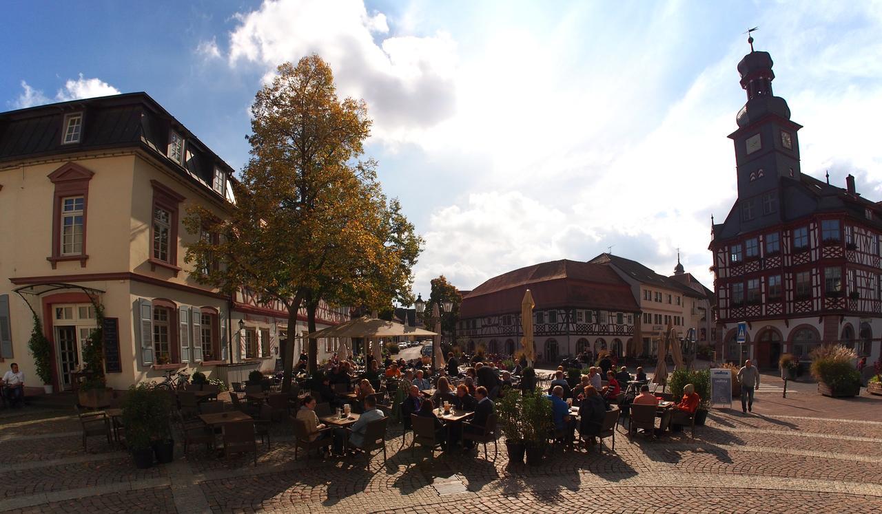 Gasthof Schillereck Lorsch Exterior foto